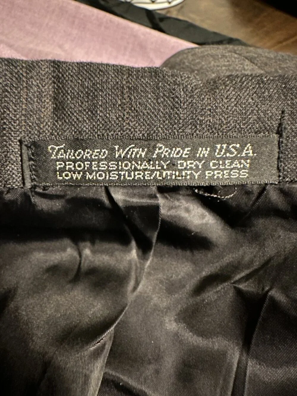 Vintage AQUASCUTUM OF LONDON Double Breasted Gray 100% Wool Blazer Jacket
